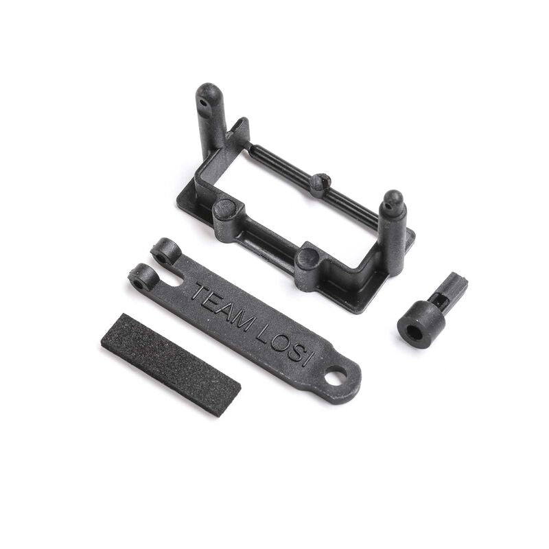 Losi Battery Box & Antenna Mount: Mini JRX2