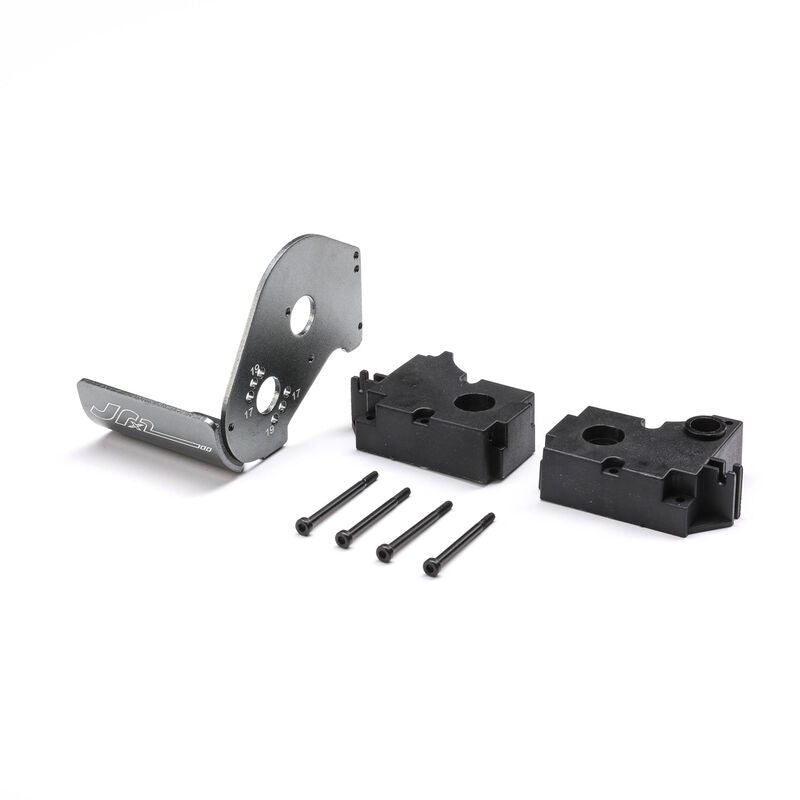 Losi Transmission Case & Motor Plate: Mini JRX2