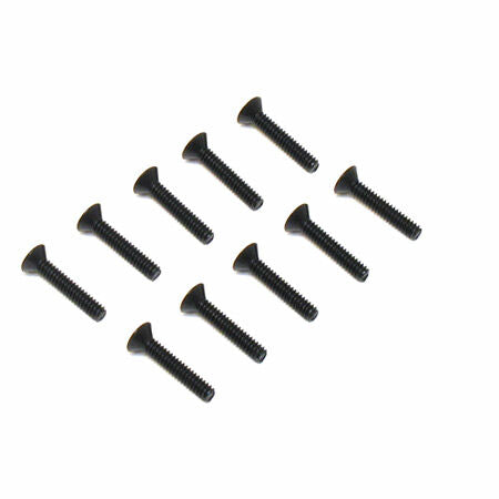 Losi Flat Head Screws, 4-40 x 5/8