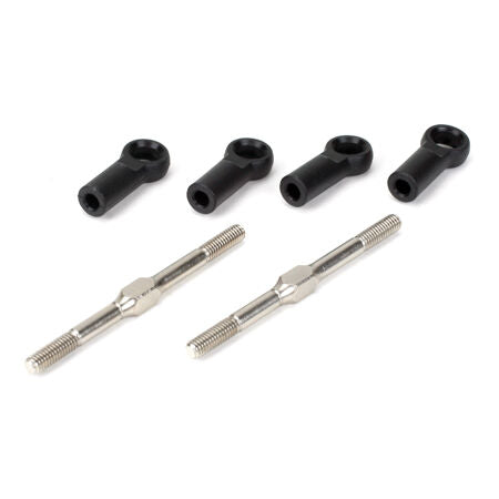 Losi Turnbuckles 4mm x 60mm with Ends: 8B