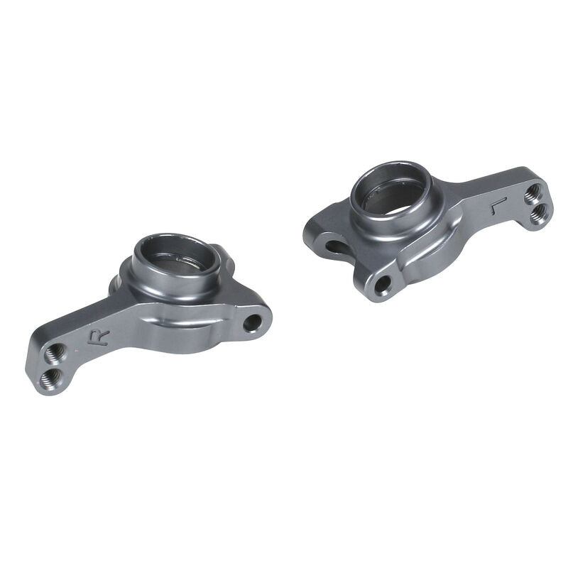 Losi Rear Hub Set, Aluminum: Mini 8IGHT