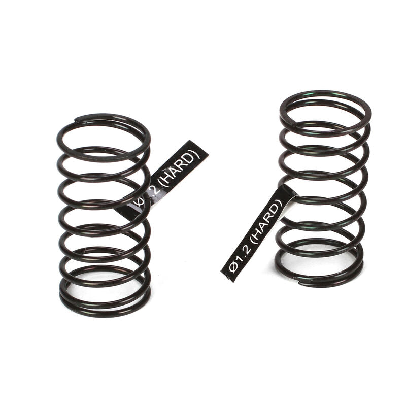 Losi Front Shock Spring Set, Hard (2): Mini 8IGHT
