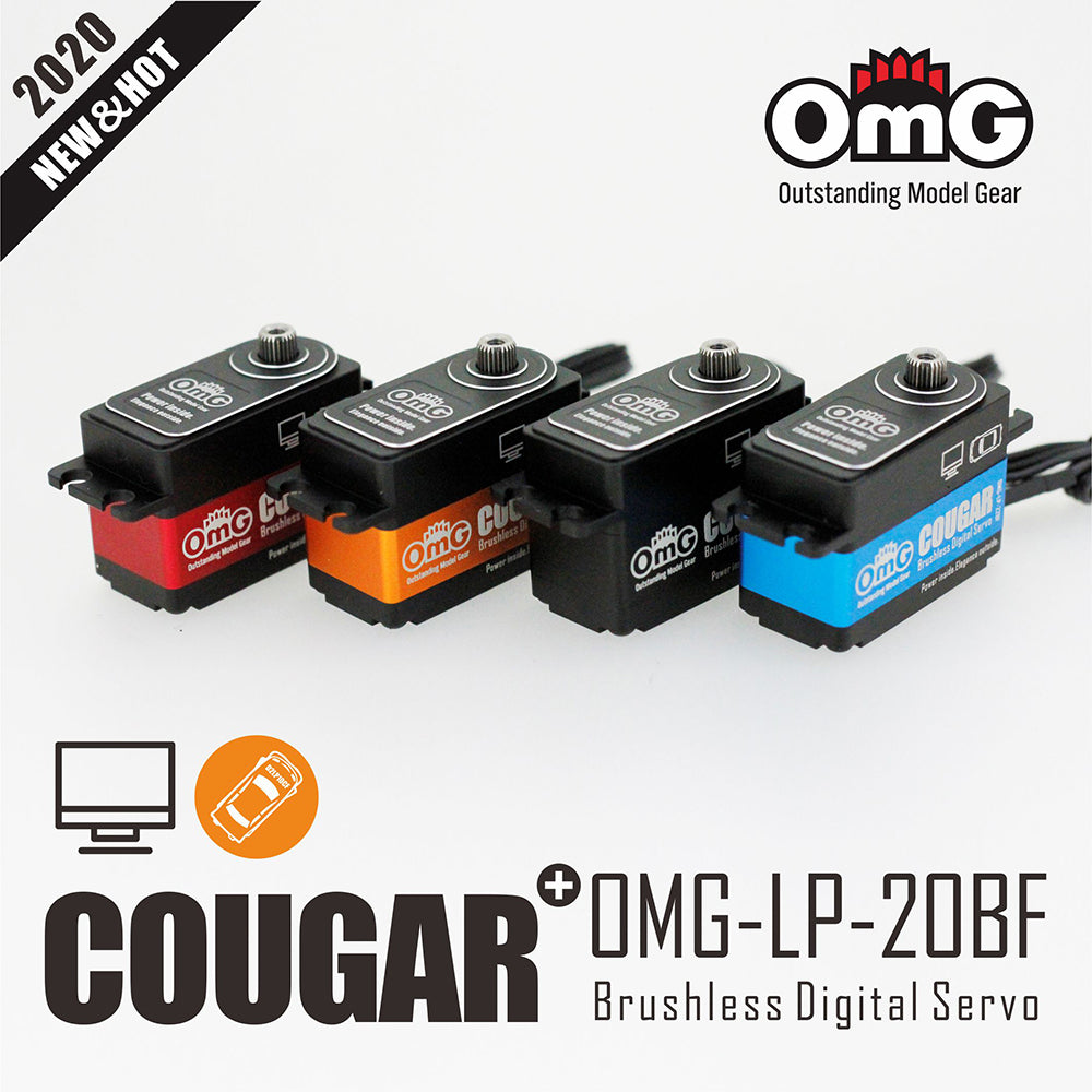 OMG full metal brushless motor high voltage servo OMG-LP-20BF
