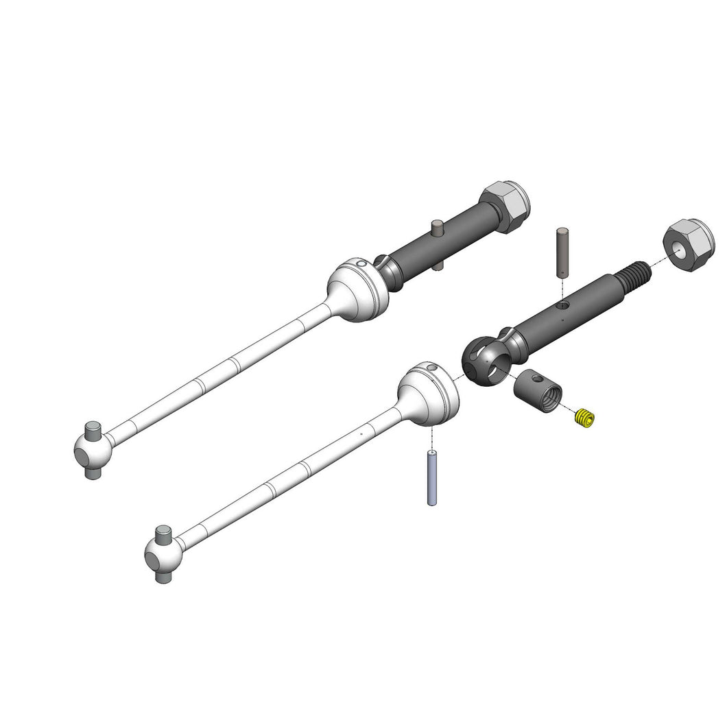 MIP Shiny CVD Kit: Losi Mini-T 2.0, Mini-B