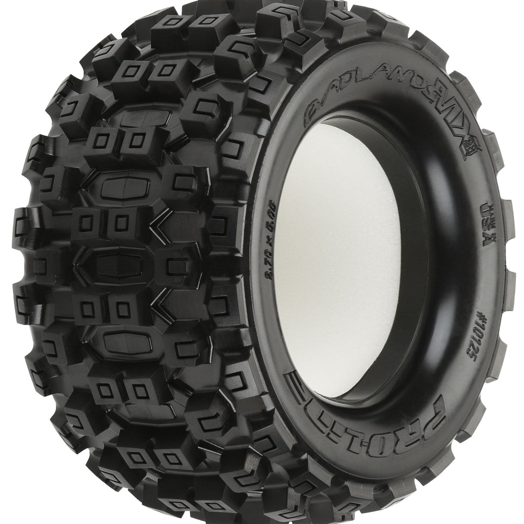 Pro-Line Badlands MX28 2.8 TRA Style Bead, Truck Tire (2)