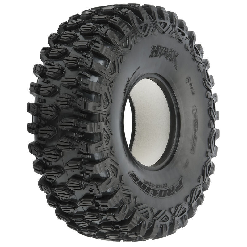 Pro-Line 1/10 Hyrax U4 G8 Front/Rear 2.2"/3.0" Rock Racing Tires (2)