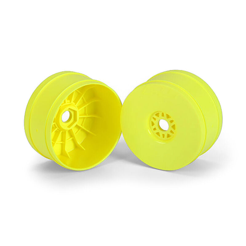 Pro-Line 1/8 Velocity V2 Buggy Wheel, Fr & R, Yellow (4)