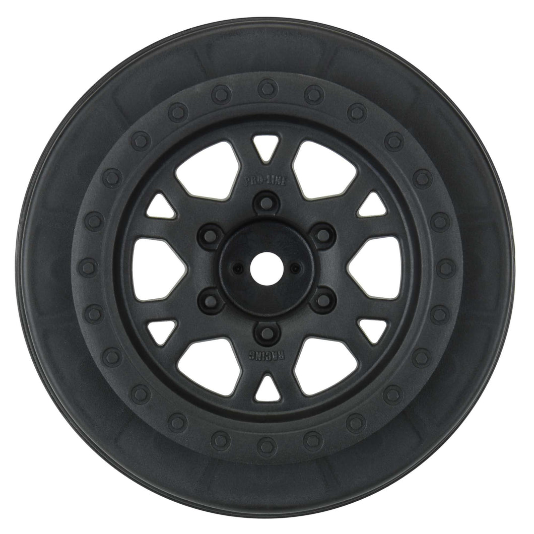 Impulse Black Wheels: Slash 2WD Rear & Slash 4X4 F/R