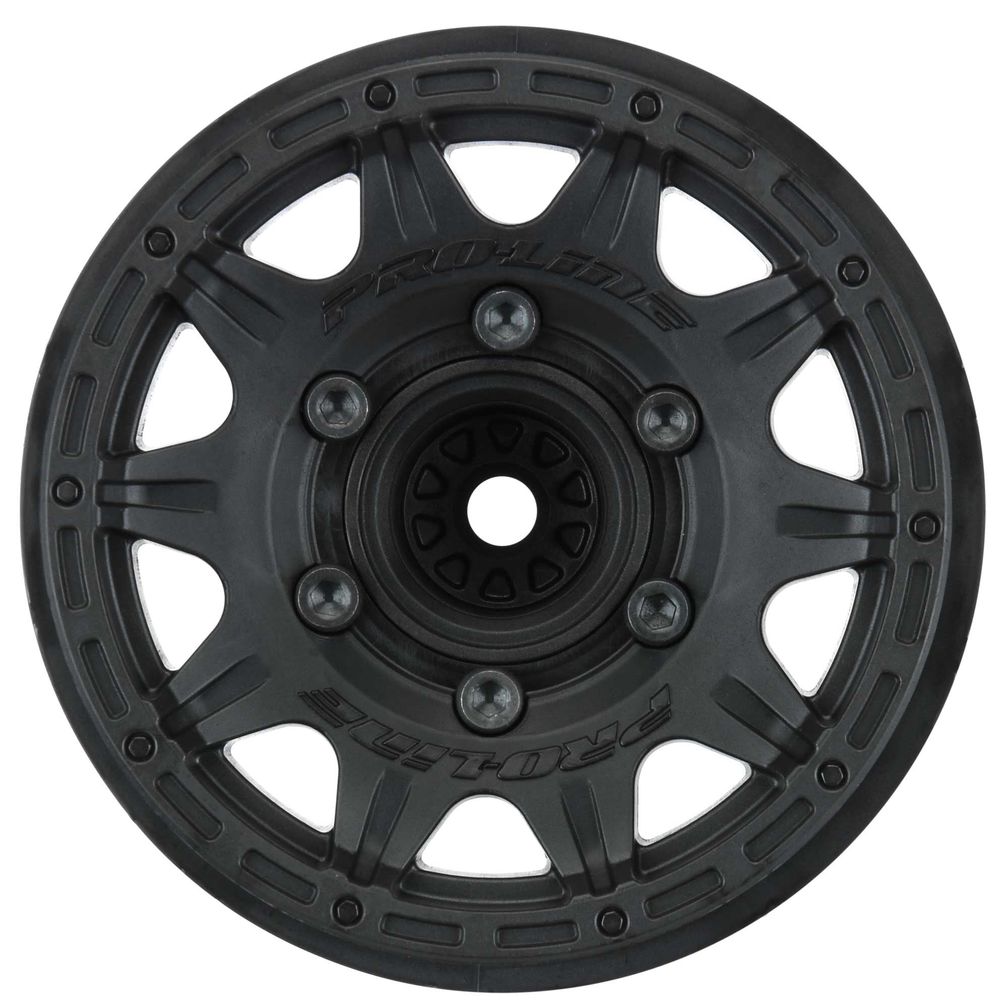 Pro-Line Raid 2.8" Black 6x30 Removable Hex Wheels F/R