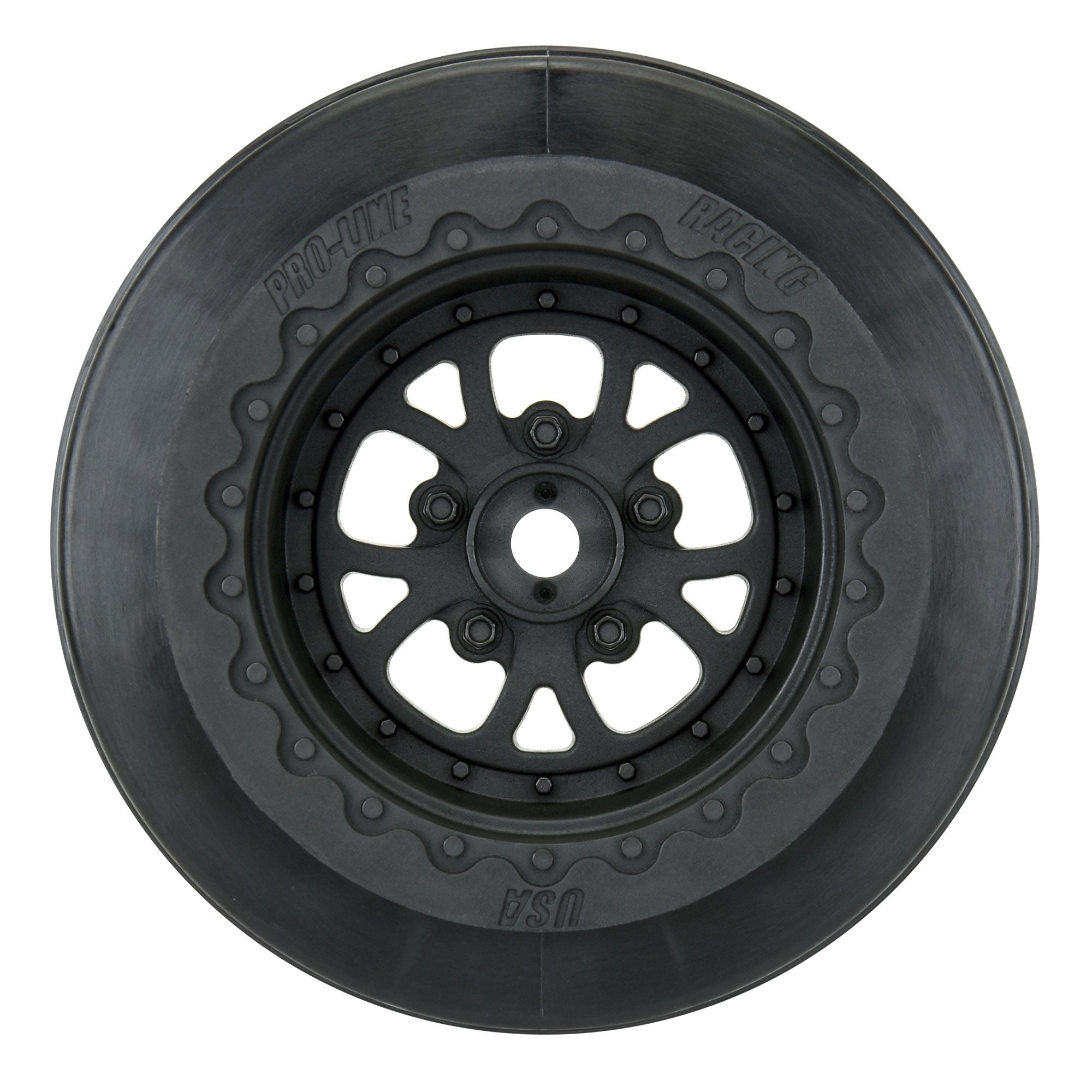 Pro-Line Pomona Drag Spec 2.2 3.0", Black: Slash 2WD Rear, 4x4 F/R