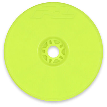 Pro-Line 1/8 Velocity VTR 4" Zero Offset Truggy Wheel, Yellow(4)