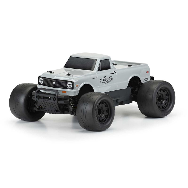 Pro-Line 1/10 1972 Chevy C-10 Tough-Color Gray Body: Stampede & Granite