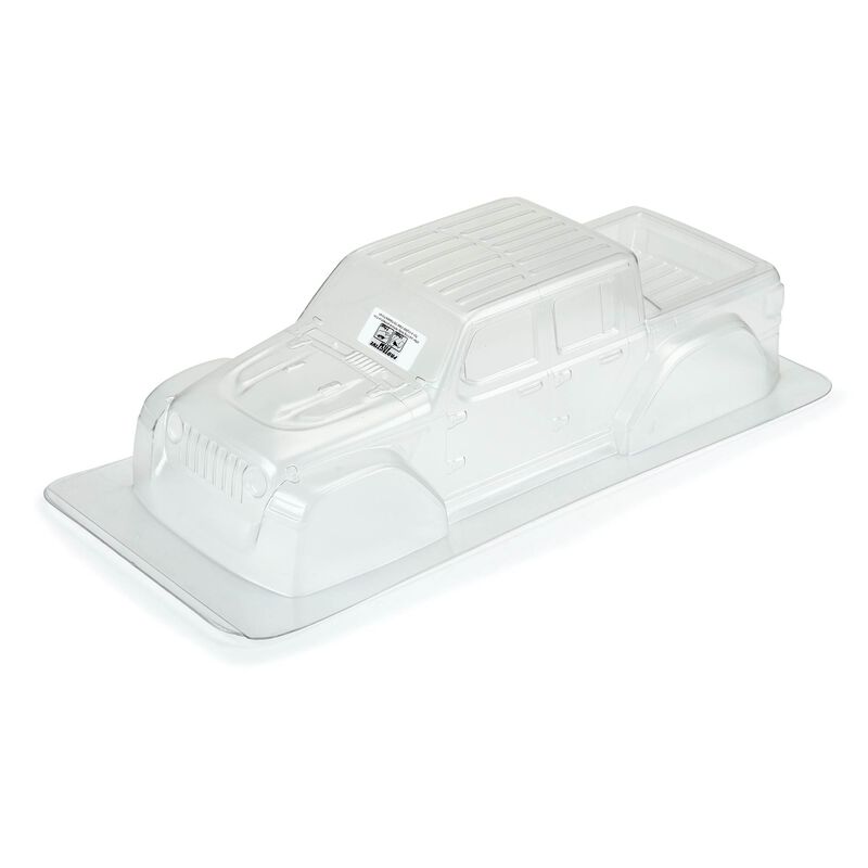 Pro-Line 2020 Jeep Gladiator Clear Body for 12.3" (313mm) Wheelbase Scale Crawlers