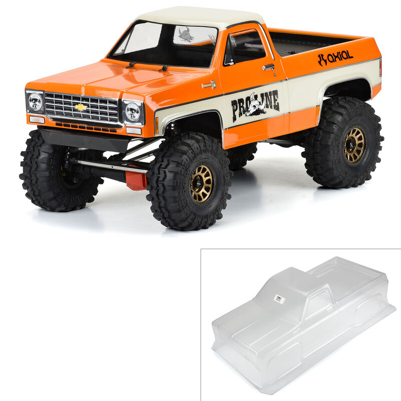 Pro-Line 1/6 1978 Chevy K-10 Clear Body: SCX6