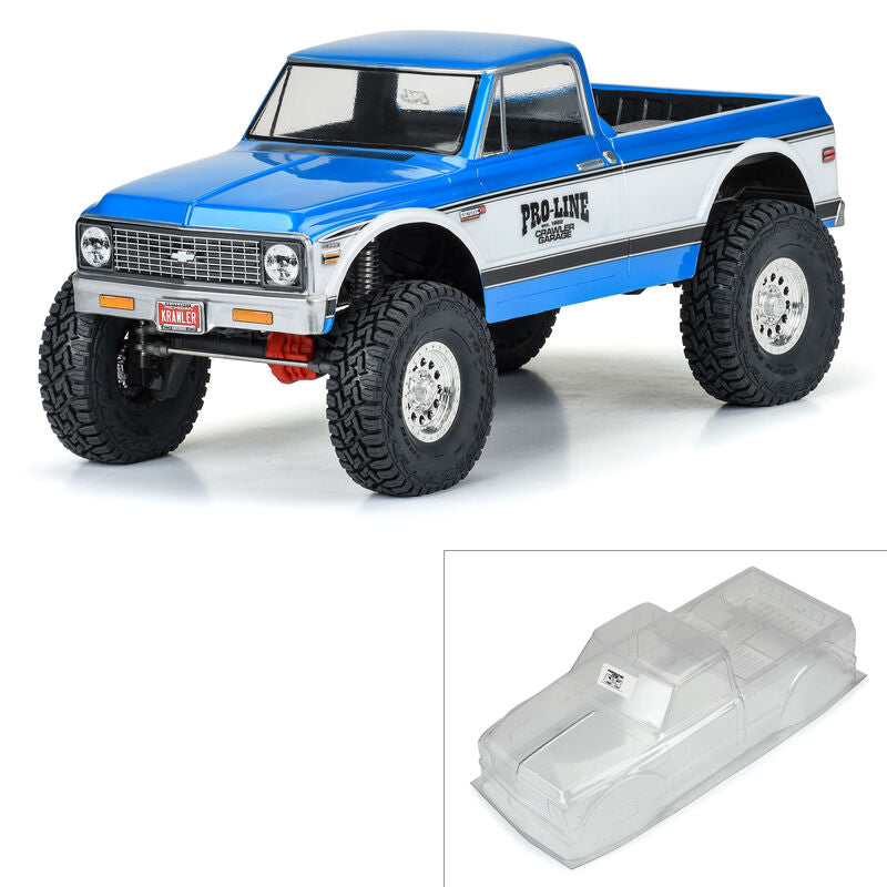 Pro-Line 1/10 1972 Chevy K-10 Clear Body 12.3