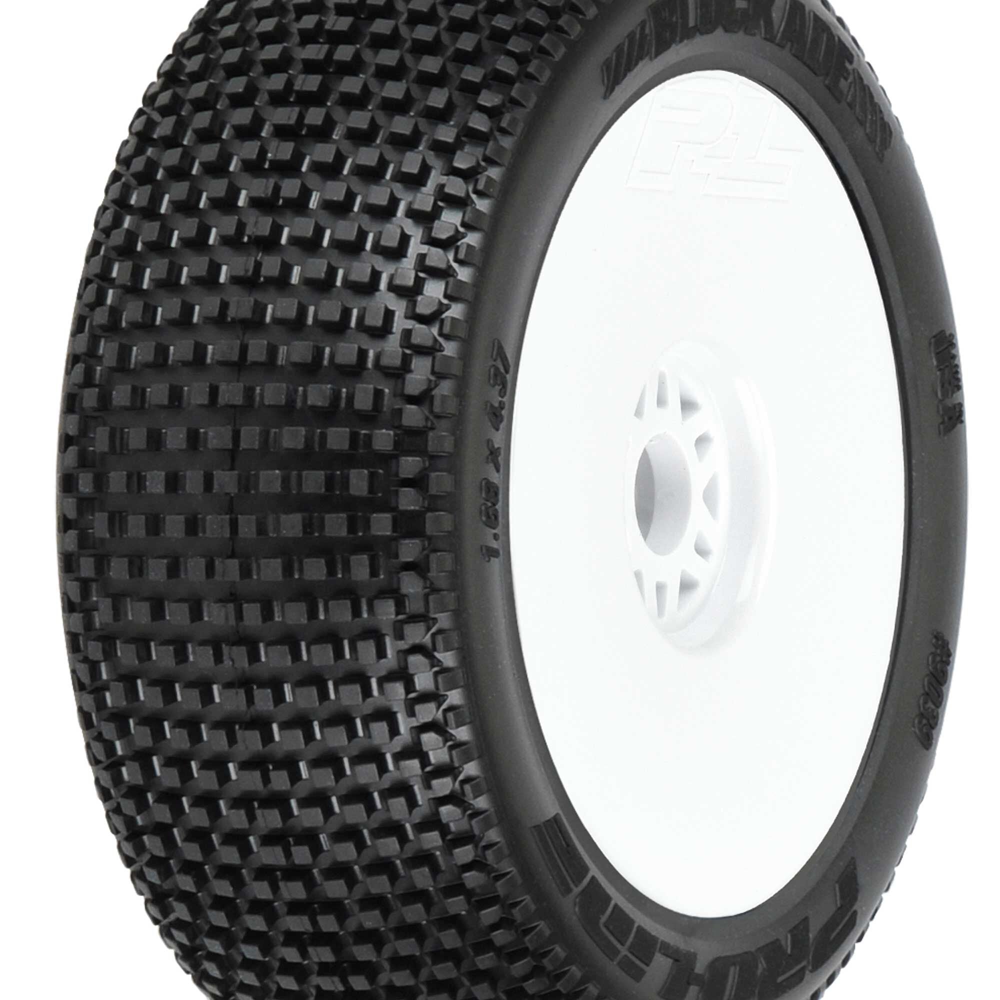 Pro-Line Blockade S3 1/8 Buggy MTD V2, White Wheels F/R
