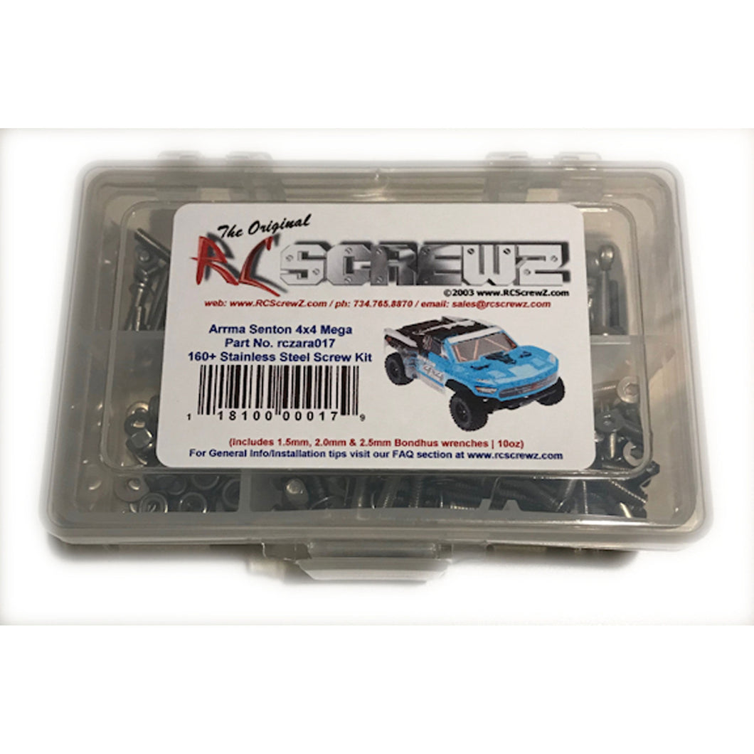 RC Screwz Stainless Steel Screw Set: ARRMA SENTON 4x4 Mega