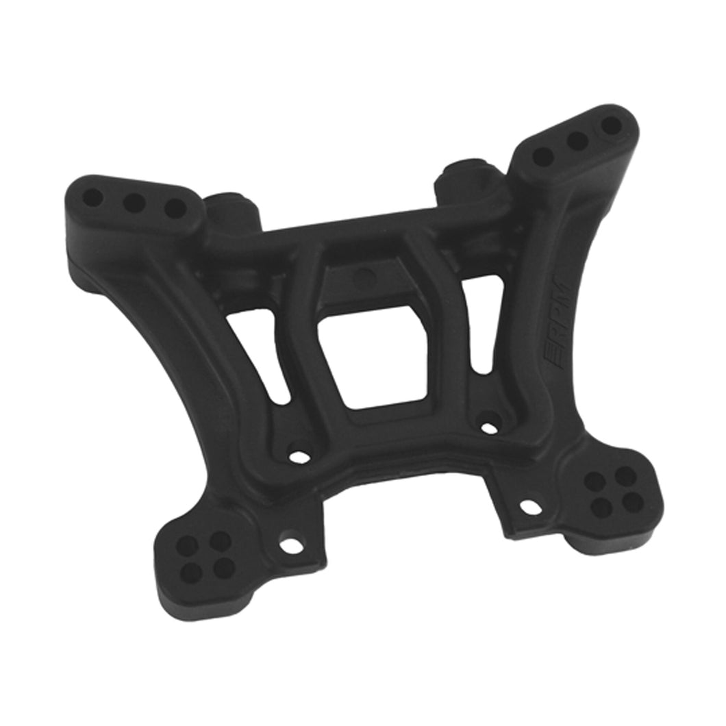 RPM Front Shock Tower, Black: SLH 4x4, ST 4x4
