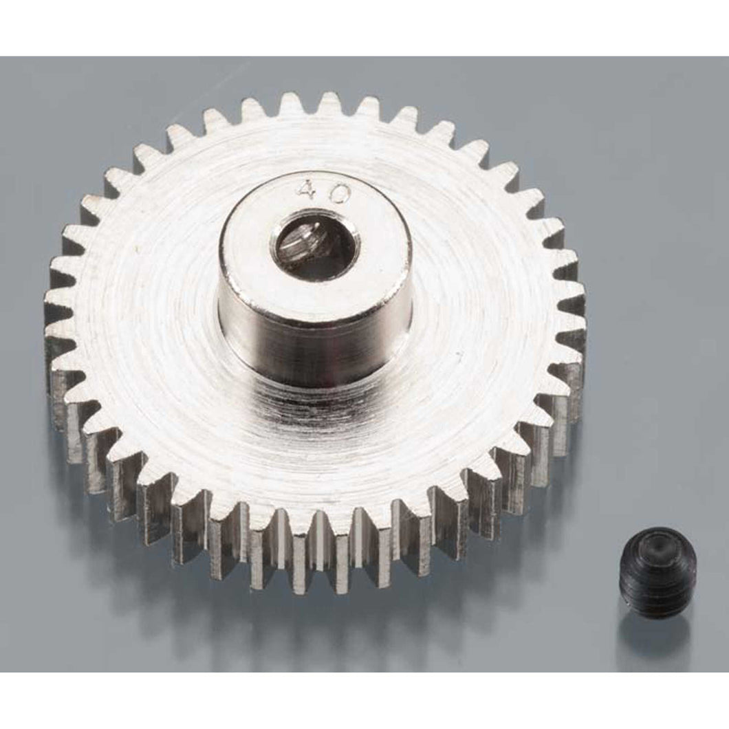 Robinson Racing Nickel-Plated 48 Pitch Pinion Gear, 40T