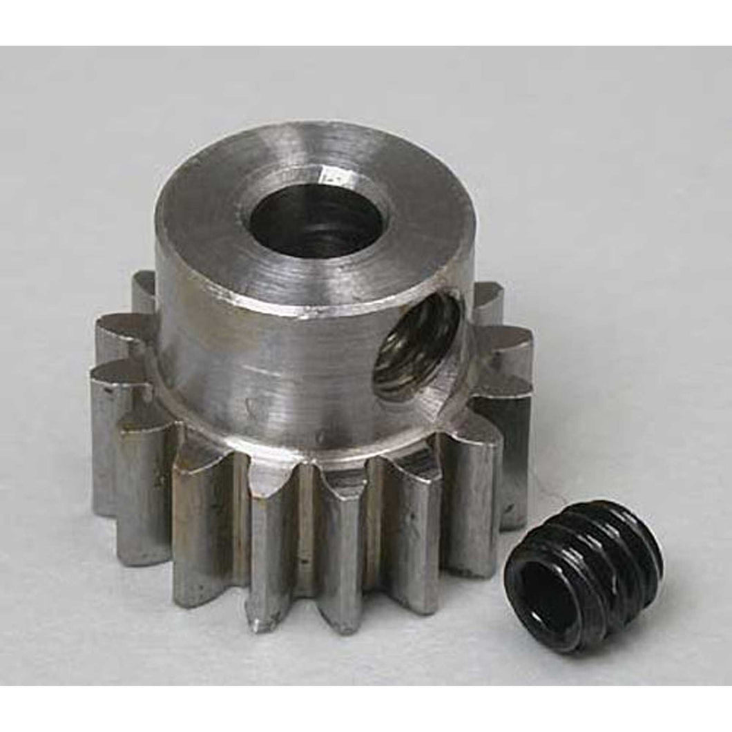 Robinson Racing 0.6 Module Steel Alloy Metric Pinion, 16T