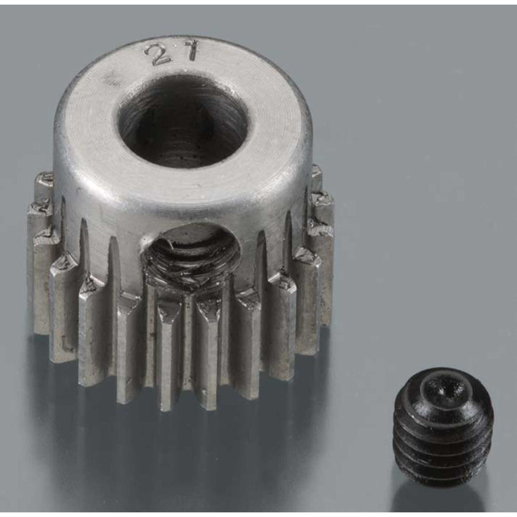 Robinson Racing 48 Pitch Machined Pinion, 21T 5mm Bore