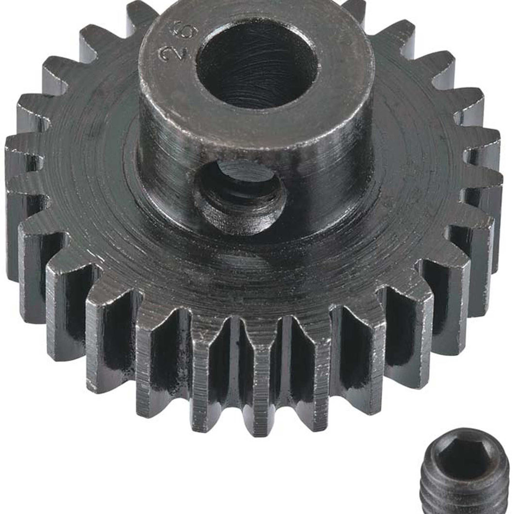 Robinson Racing Extra Hard 26 Tooth Blackened Steel 32p Pinion, 5mm