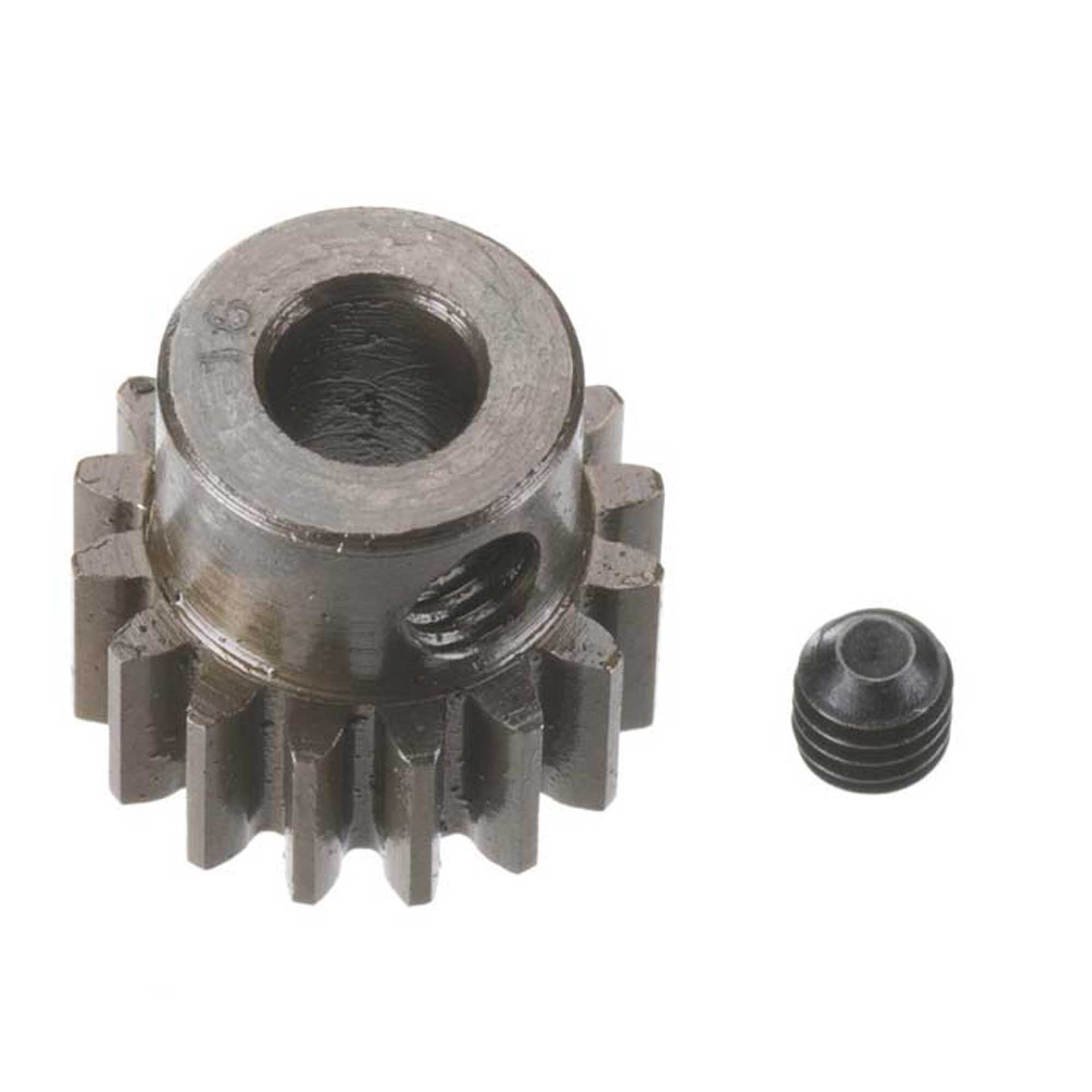 Robinson Racing Extra Hard 5mm Bore .8 Module Pinion, 16T