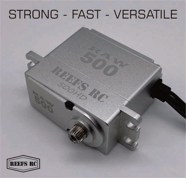Reef's RC REEFS54 RAW 500 HD High Torque High Speed Brushless Servo