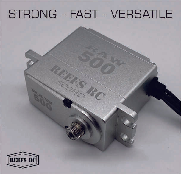 Reef's RC REEFS54 RAW 500 HD High Torque High Speed Brushless Servo