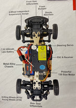 Load image into Gallery viewer, RC-PRO Rowdi RTG 1/28 4WD Brushed Drift Car RTR w/2.4 Ghz Radio

