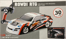 Load image into Gallery viewer, RC-PRO Rowdi RTG 1/28 4WD Brushed Drift Car RTR w/2.4 Ghz Radio
