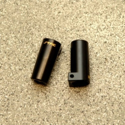 STRC CNC MACHINED BRASS REAR LOCK-OUT FOR AXIAL SCX10 II (1 PAIR) BLACK
