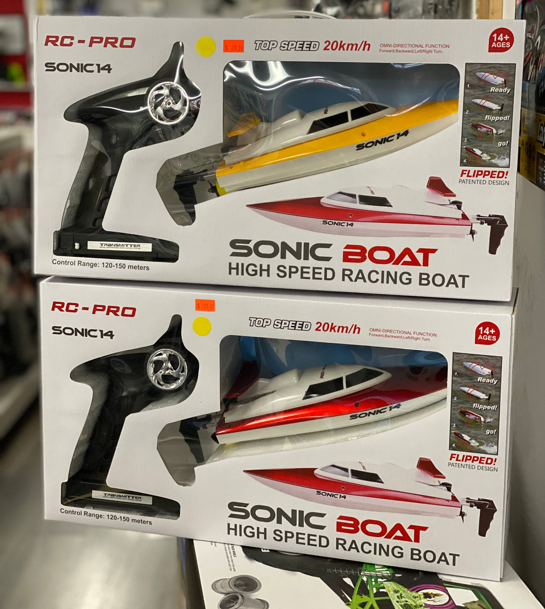 RC-PRO SONIC14 Brushed Boat