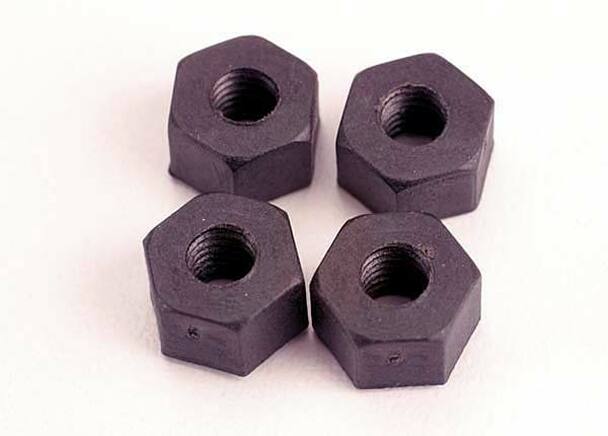 Traxxas 2747 Nylon Wheel Nuts 5mm (4)