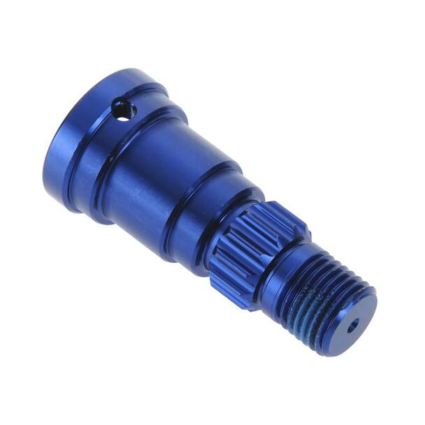 Traxxas 7753 Stub Axle Aluminum Blue Anodized X-Maxx