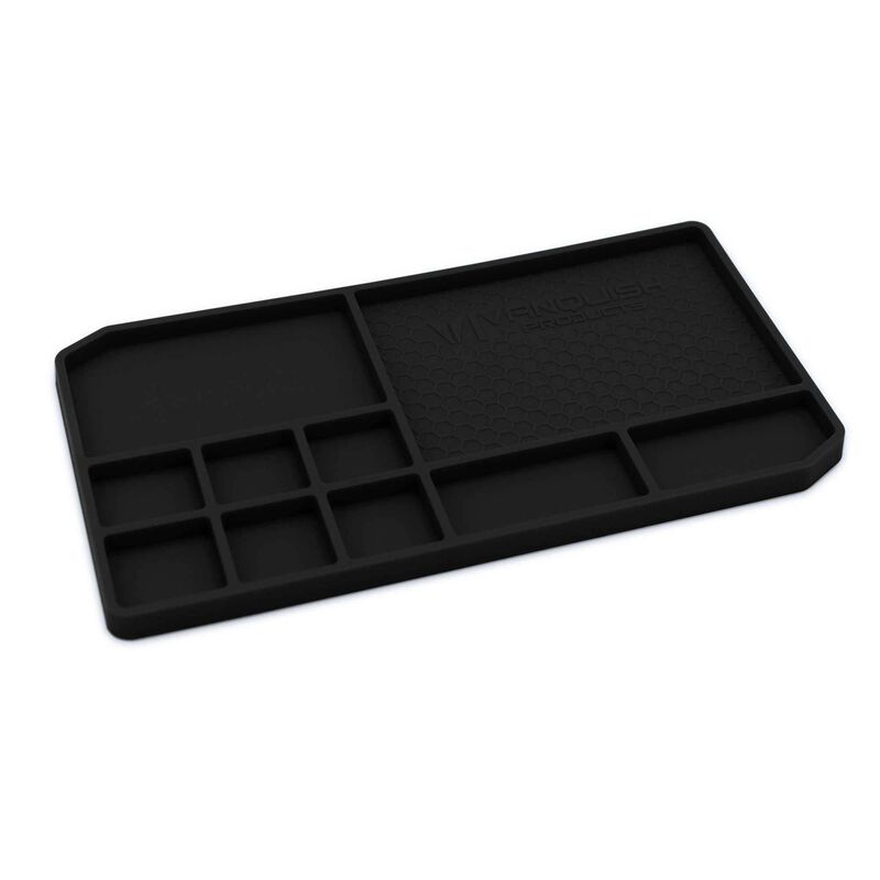 Vanquish Products Rubber Parts Tray (Black)