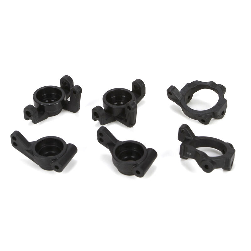 Vaterra Spindle, Hub, Carrier Set: 1/14 KEM, KAL, MDT, MR