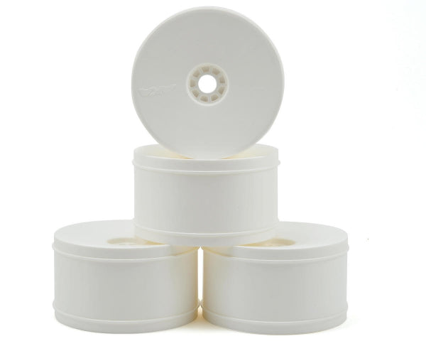 AKA EVO 1/8 Truggy Standard Offset Wheels (4) (White)