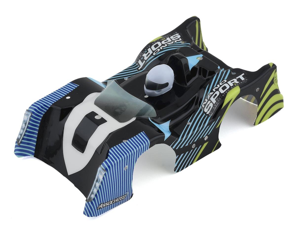Team Associated NanoSport Body (Blue/Black)