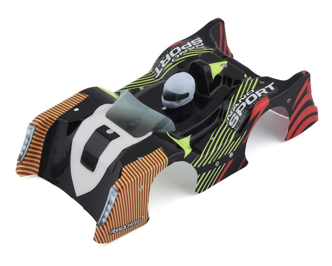 Team Associated NanoSport Body (Red/Black)