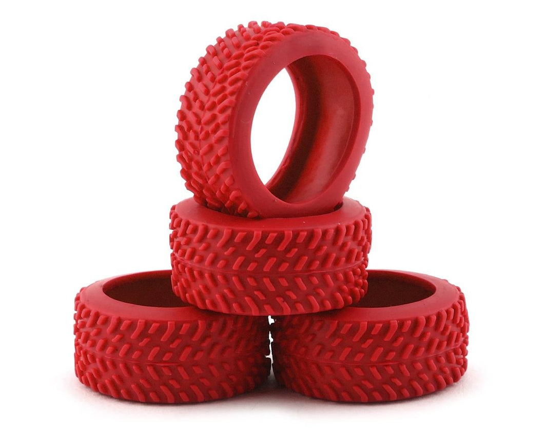 Team Associated NanoSport Pin Tires (Red)