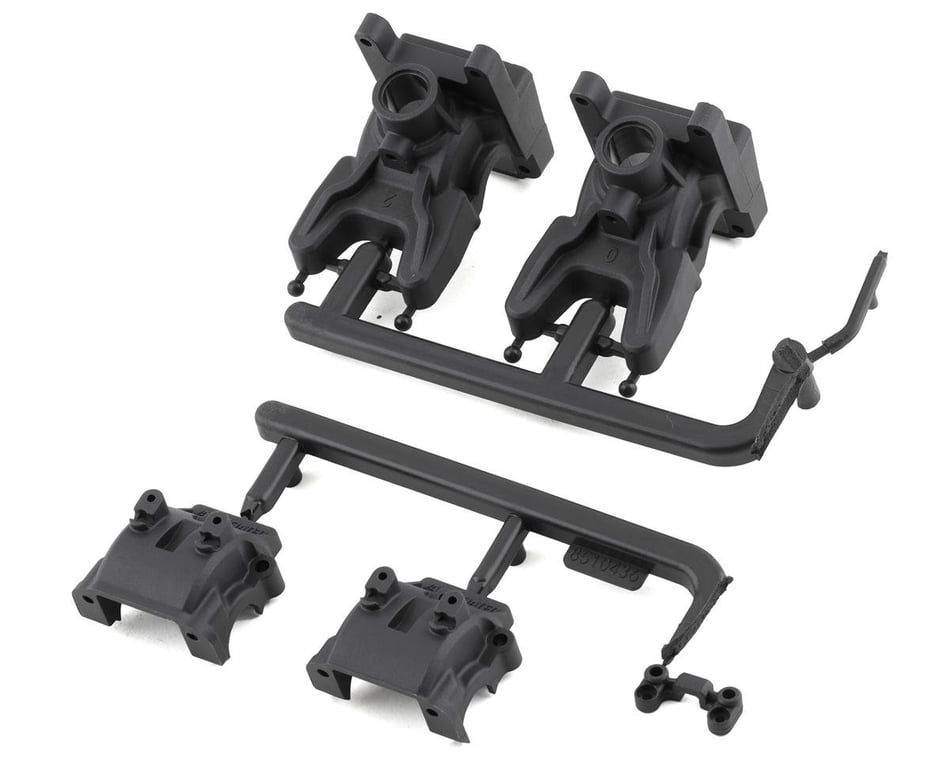 Team Associated RC10B74.2 Factory Team Carbon Front Gearboxes (0mm/+2mm)