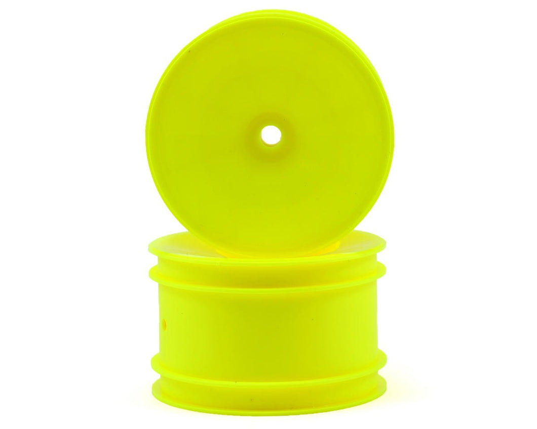 Team Associated 12mm Hex 2.2 Rear Hex Wheels (2) (B6/B64) (Yellow)