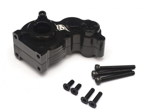 Boom Racing Aluminum Center Gearbox - 1 Pc Silver [RECON G6 The Fix Certified]