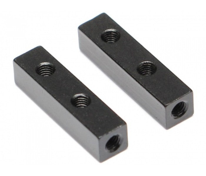 Team Raffee ALUMINUM SERVO MOUNT FOR DEFENDER D90/D110 BLACK