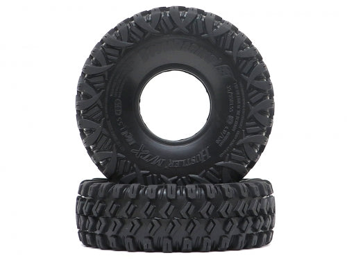 BoomRacing HUSTLER M/T Xtreme 1.55" MC1 Rock Crawling Tires 4.19x1.38 SNAIL SLIME™ Compound W/ 2-Stage Foams (Super Soft) 2pcs