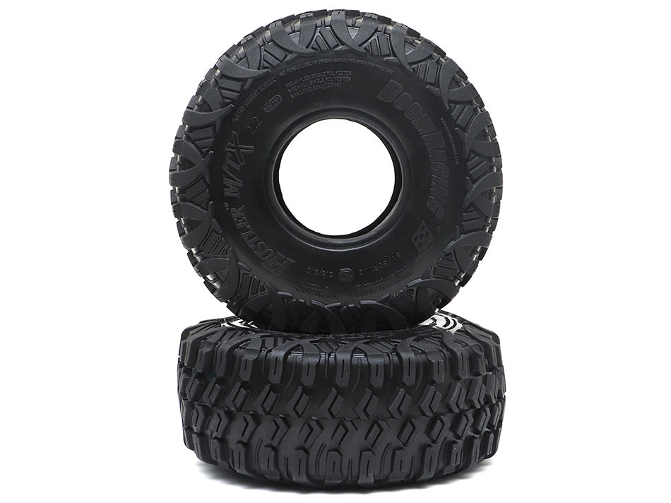 Boom Racing HUSTLER M/T Xtreme 2.2" RR Rock Racing Tires