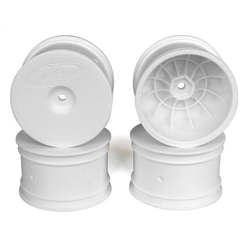 DE Racing Speedline Buggy Wheels-Assoc B6-B64&TLR22/Rear/White/4pcs