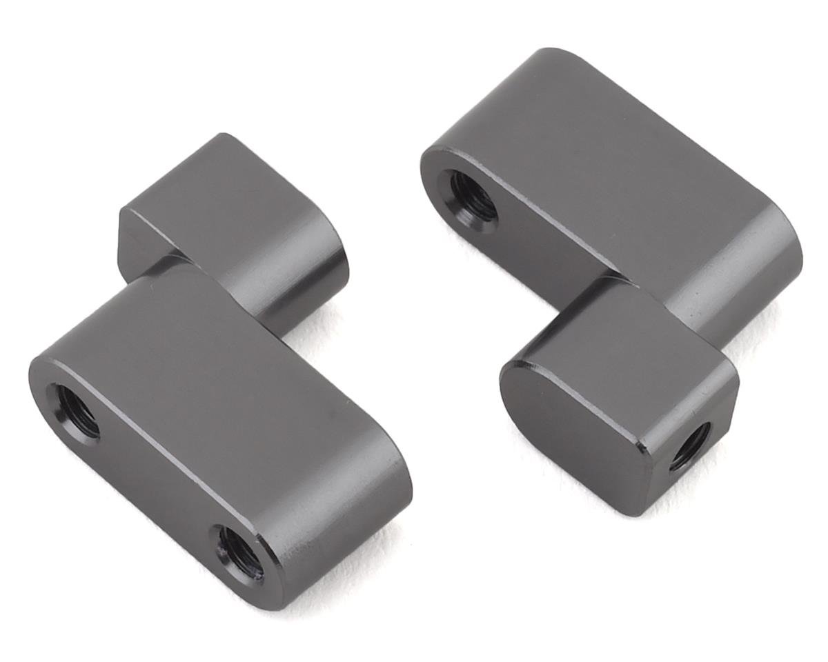 DragRace Concepts Slash Drag Pak Steering Servo Mounts (Gun Metal Grey) (2)