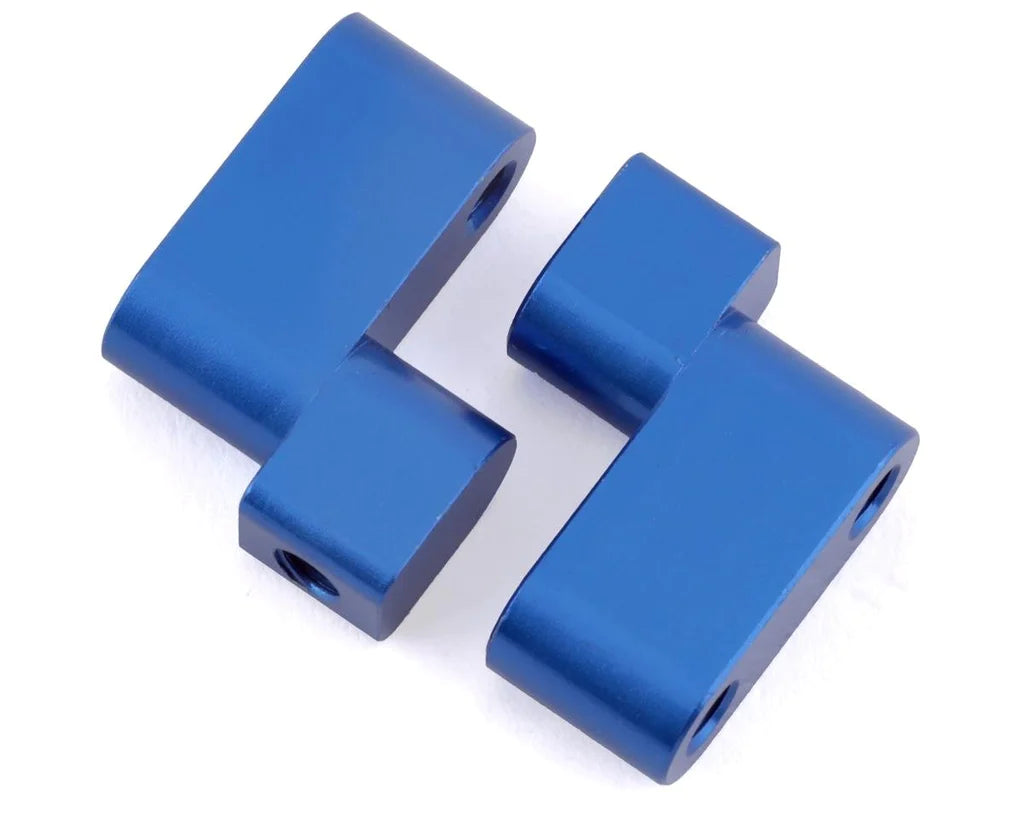 DragRace Concepts DR10/B6 Drag Pak Steering Servo Mounts (Blue) (2)